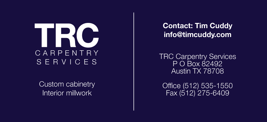 TRC Carpentry Services | (512) 535-1550
